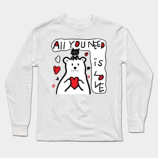 all you need is love Long Sleeve T-Shirt